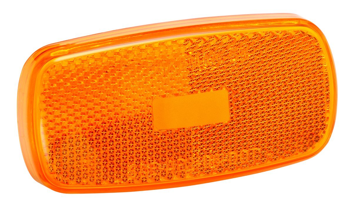 Bargman 34-59-012 Amber Replacement Lens For 59 Series Clearance / Side Marker Light